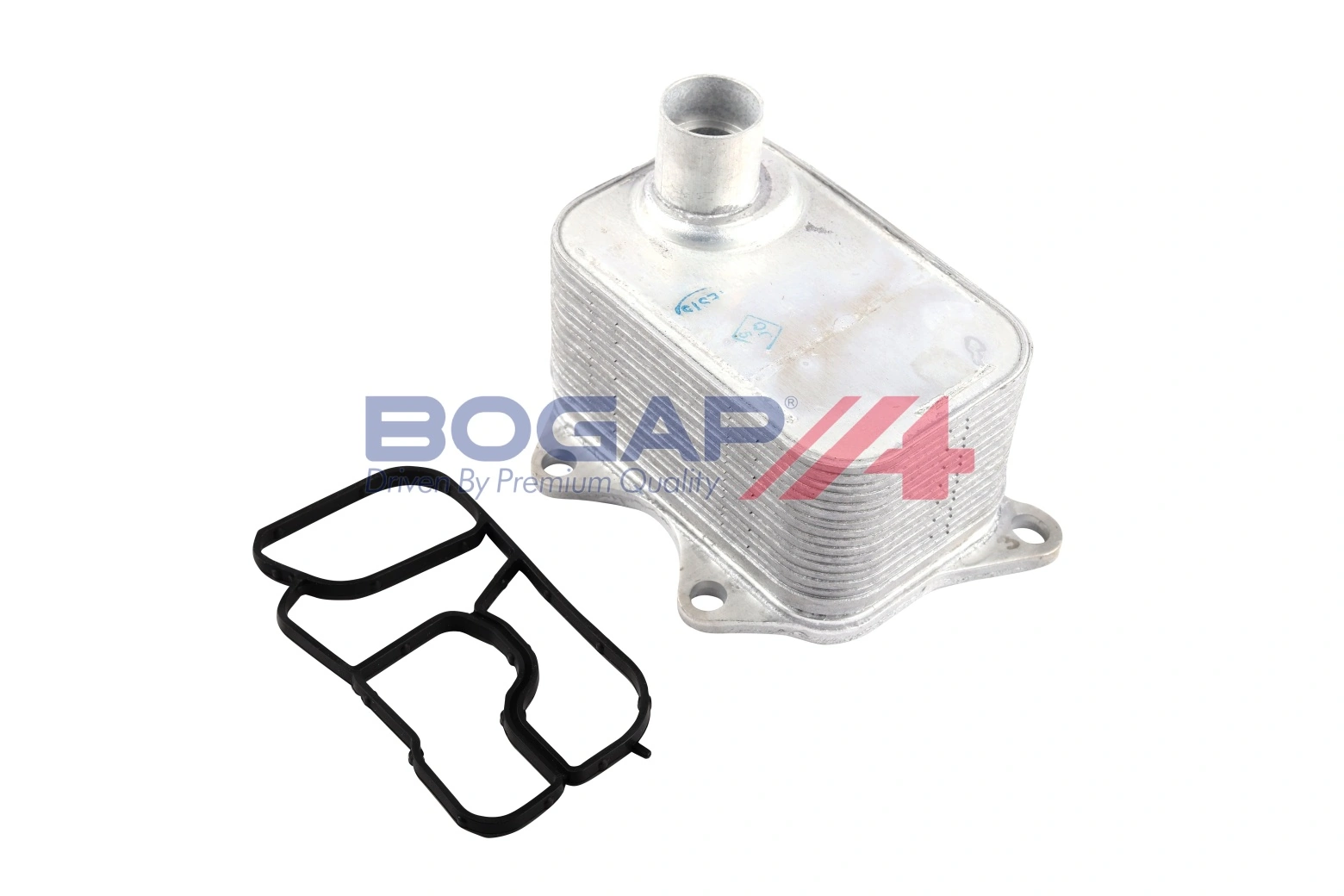 Oil Cooler, engine oil BOGAP Premium A4222114