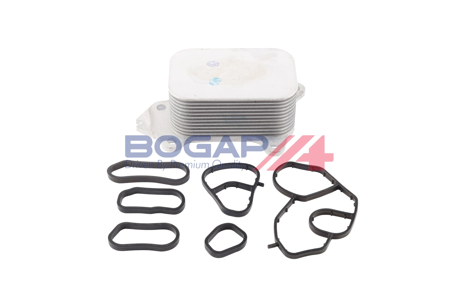 Oil Cooler, engine oil BOGAP Premium P4222101