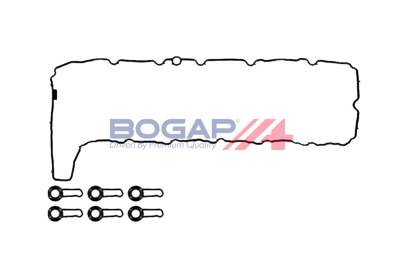 Shaft Seal, crankshaft BOGAP Premium B1119108