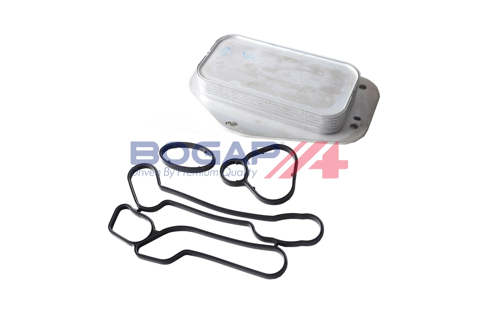 Oil Cooler, engine oil BOGAP Premium W4222100