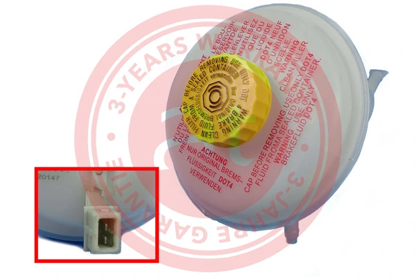 Fluid Reservoir, brake fluid at20147