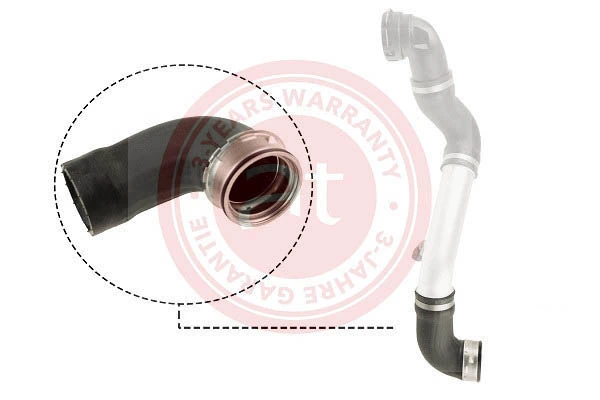 Charge Air Hose OEM - Quality - Line at21185