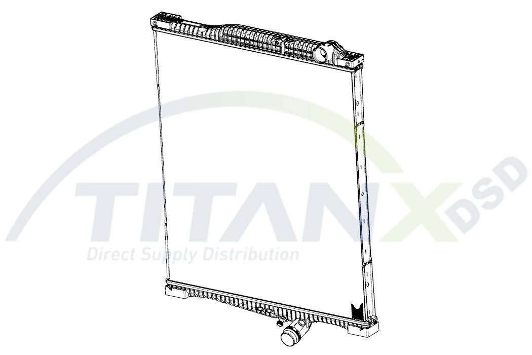 Radiator, engine cooling RX129021