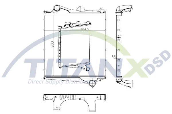 Charge Air Cooler IX129001