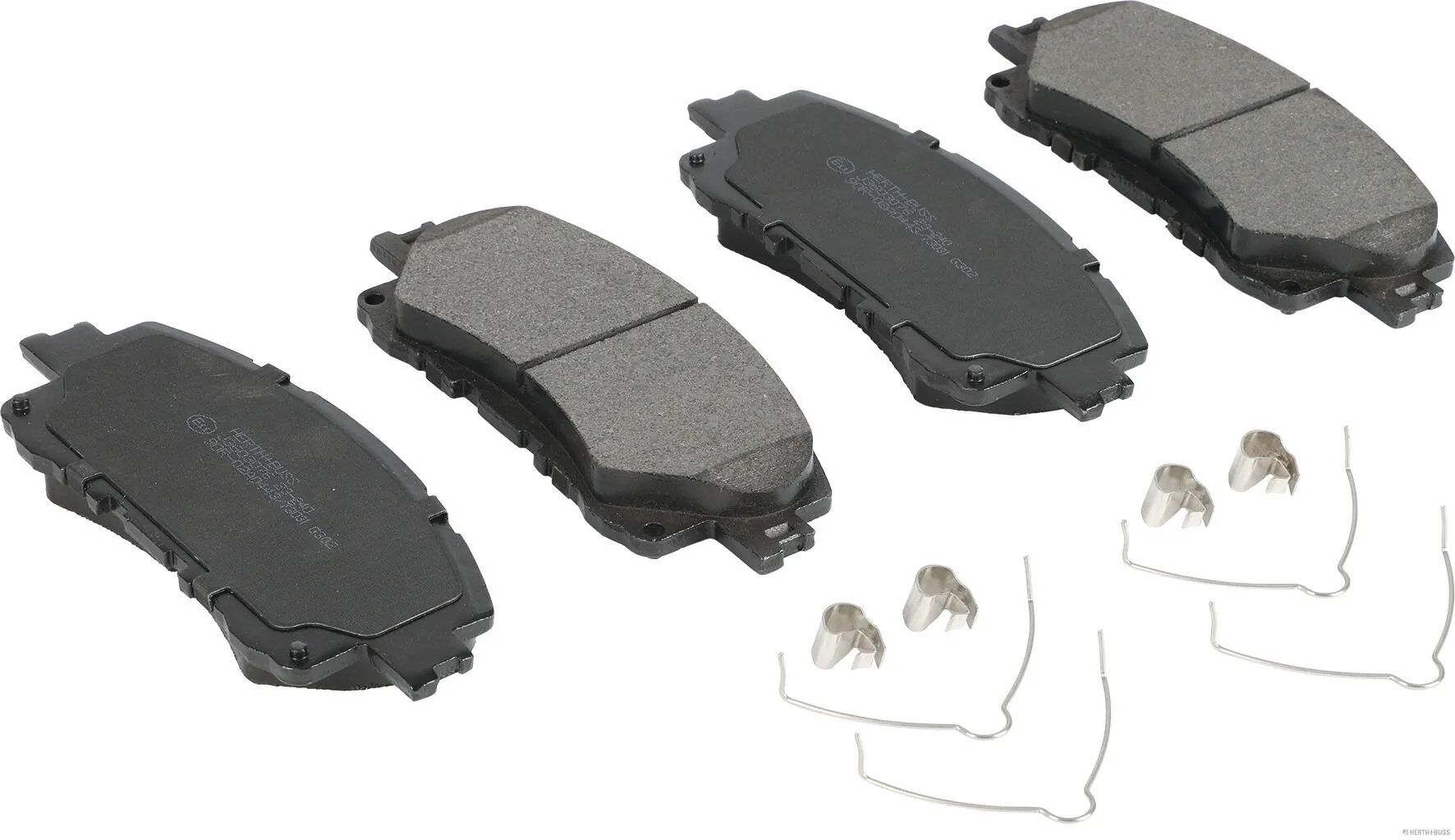 Brake Pad Set, disc brake J3603076