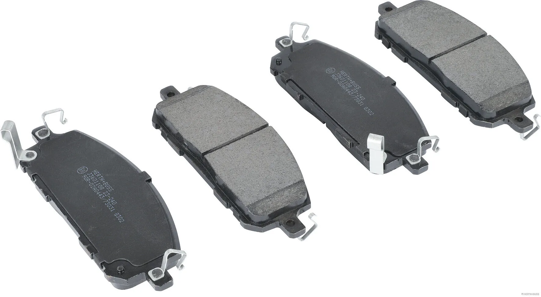 Brake Pad Set, disc brake J3601108