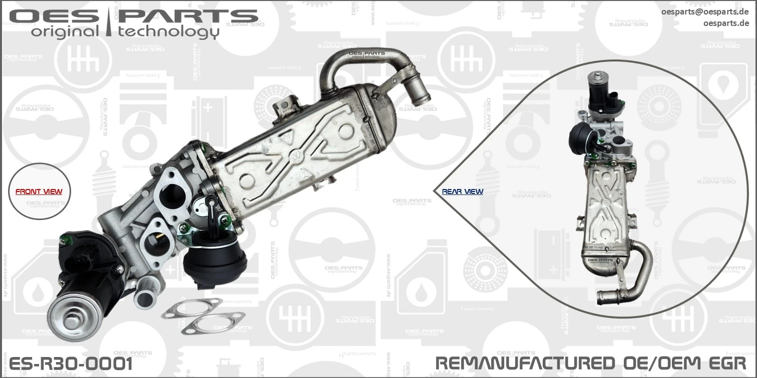 EGR Module Product line OES-PARTS ES-R30-0001