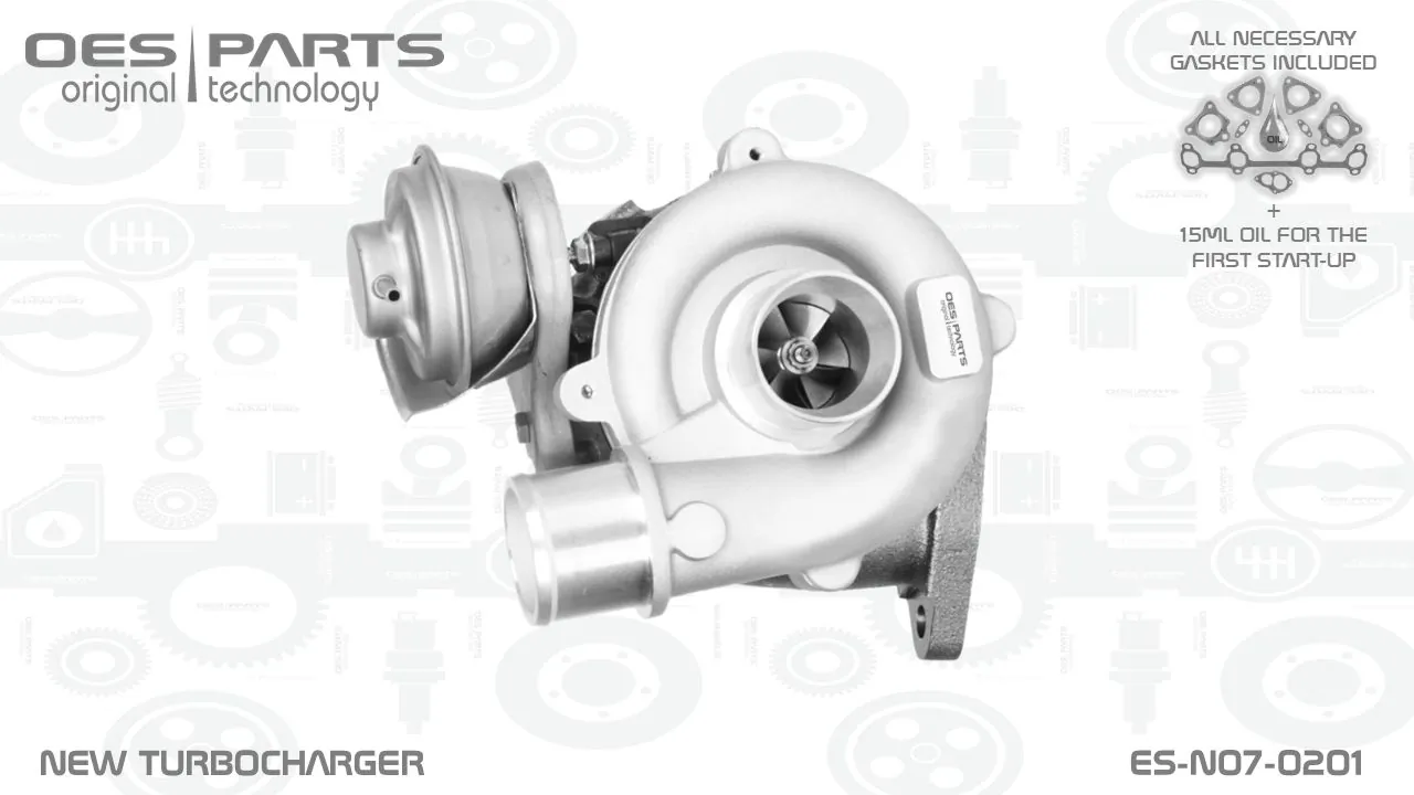 Charger, charging (supercharged/turbocharged) Product line OES-PARTS ES-N07-0201