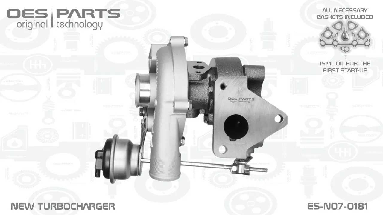 Charger, charging (supercharged/turbocharged) Product line OES-PARTS ES-N07-0181