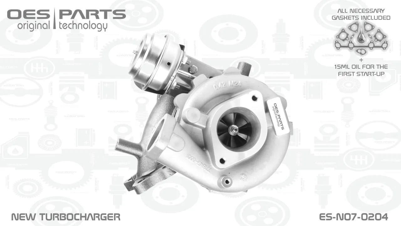 Charger, charging (supercharged/turbocharged) Product line OES-PARTS ES-N07-0204