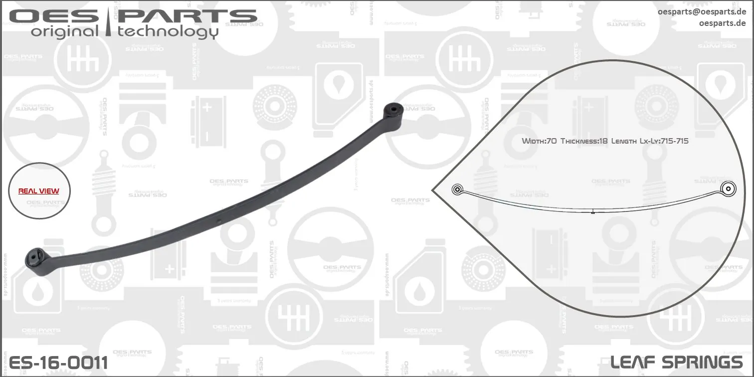 Spring Leaf Product line OES-PARTS ES-16-0011