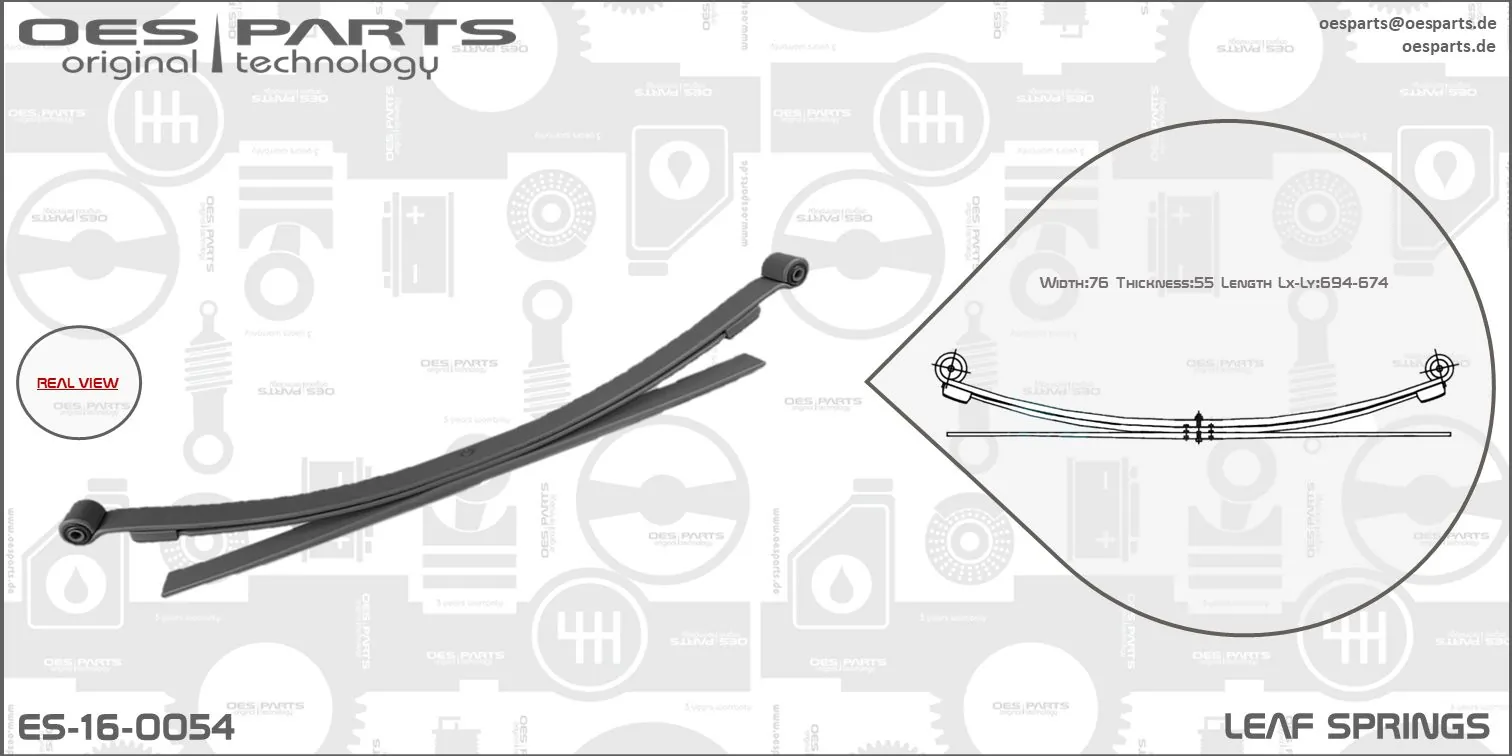 Spring Leaf Product line OES-PARTS ES-16-0054