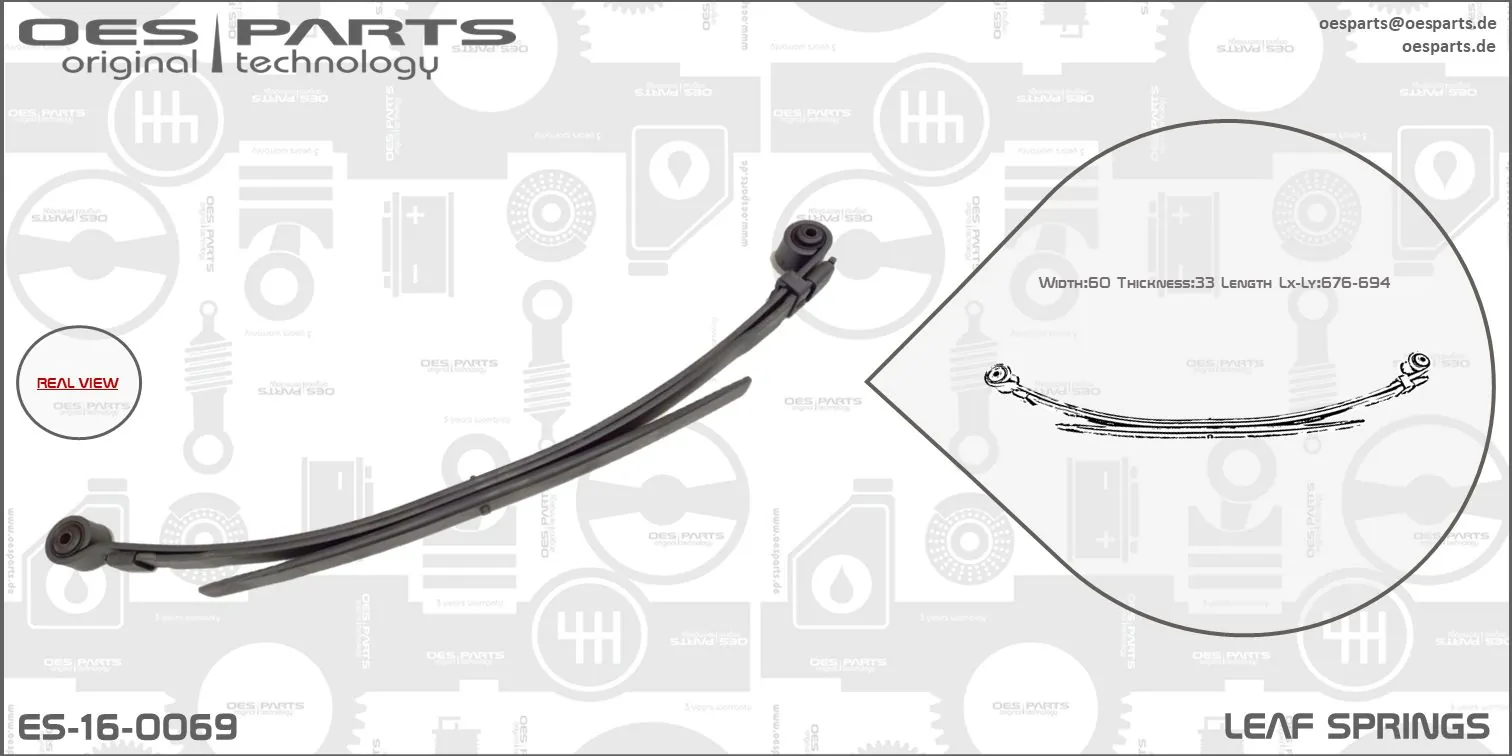 Spring Leaf Product line OES-PARTS ES-16-0069