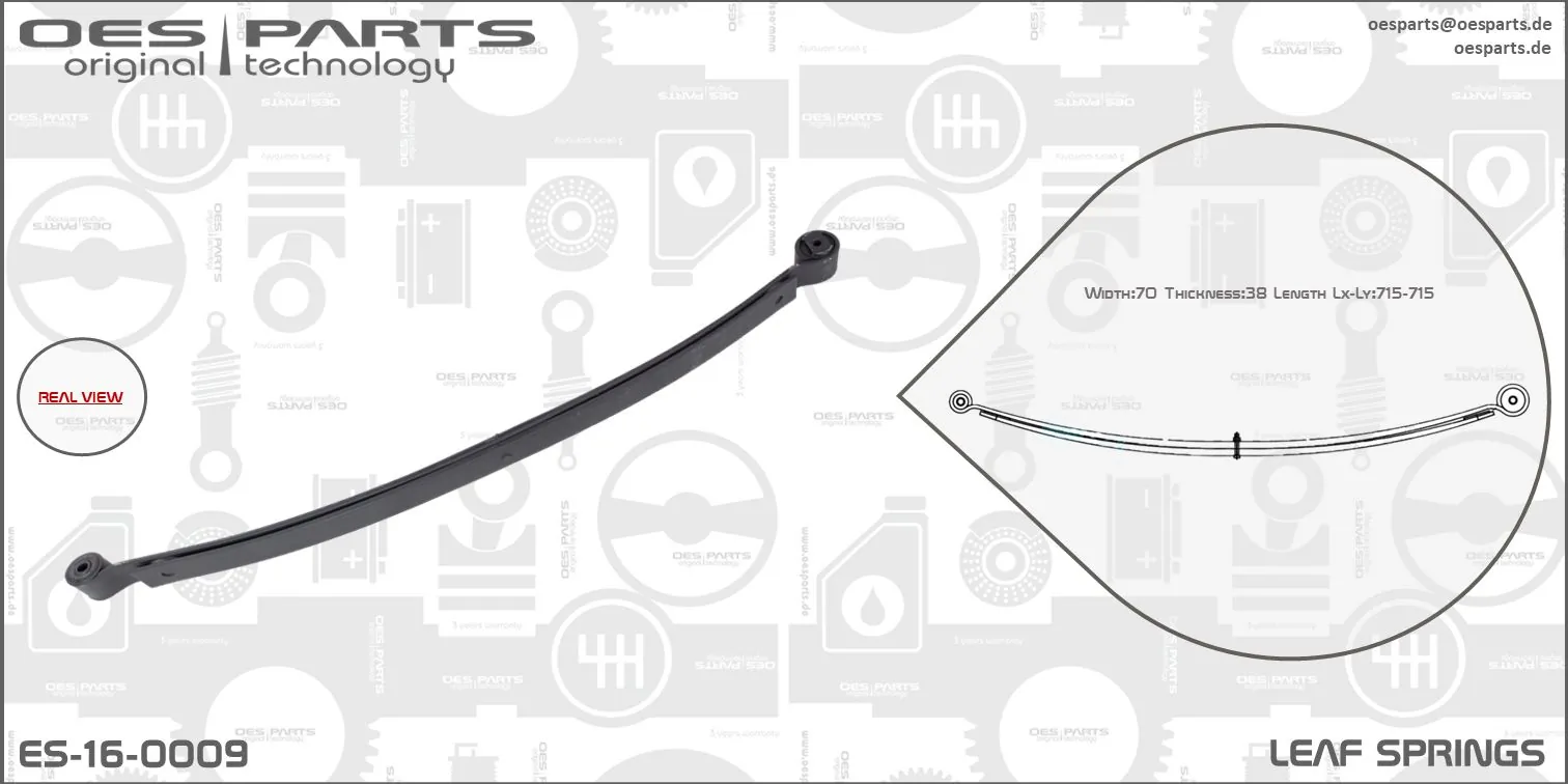 Spring Leaf Product line OES-PARTS ES-16-0009