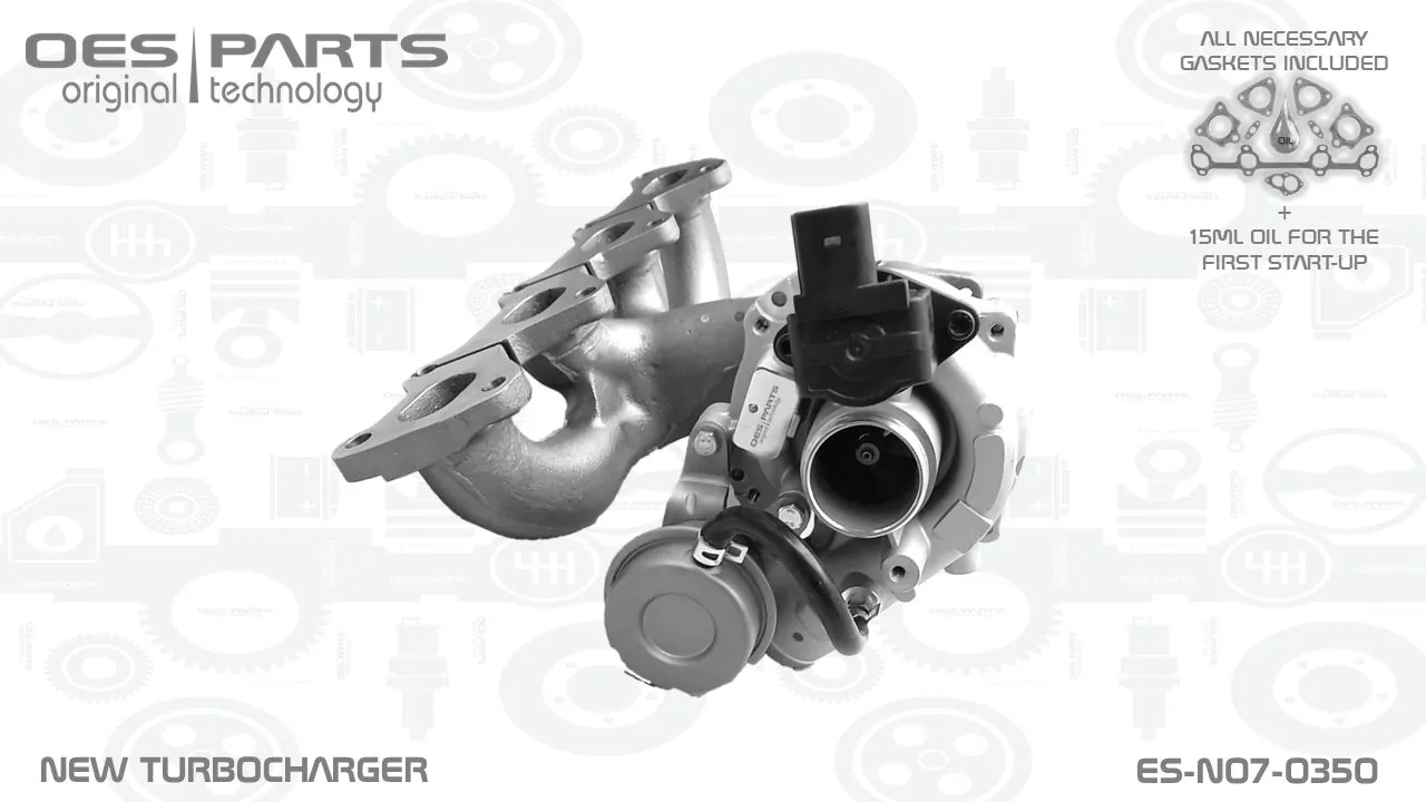 Charger, charging (supercharged/turbocharged) Product line OES-PARTS ES-N07-0350
