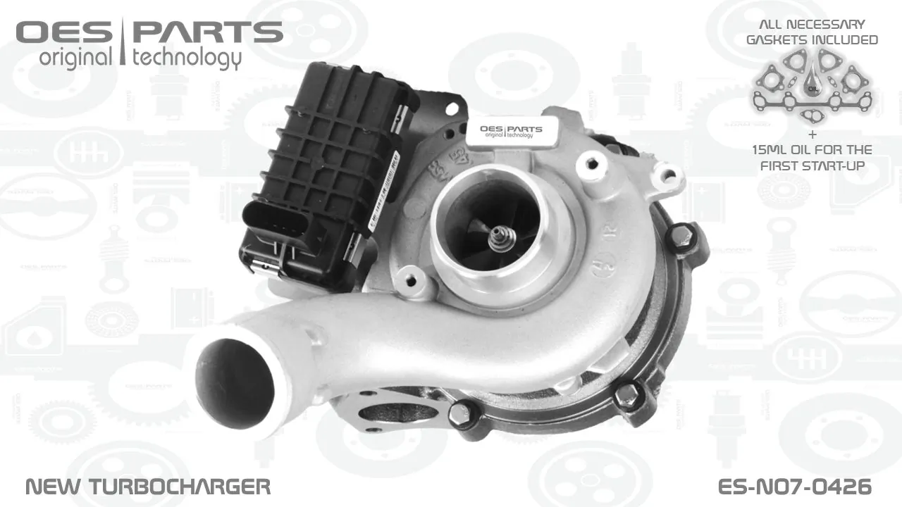 Charger, charging (supercharged/turbocharged) Product line OES-PARTS ES-N07-0426