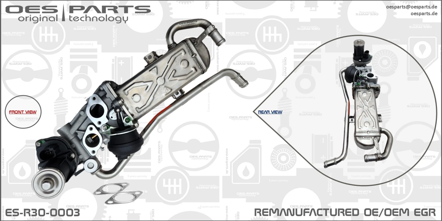 EGR Module Product line OES-PARTS ES-R30-0003