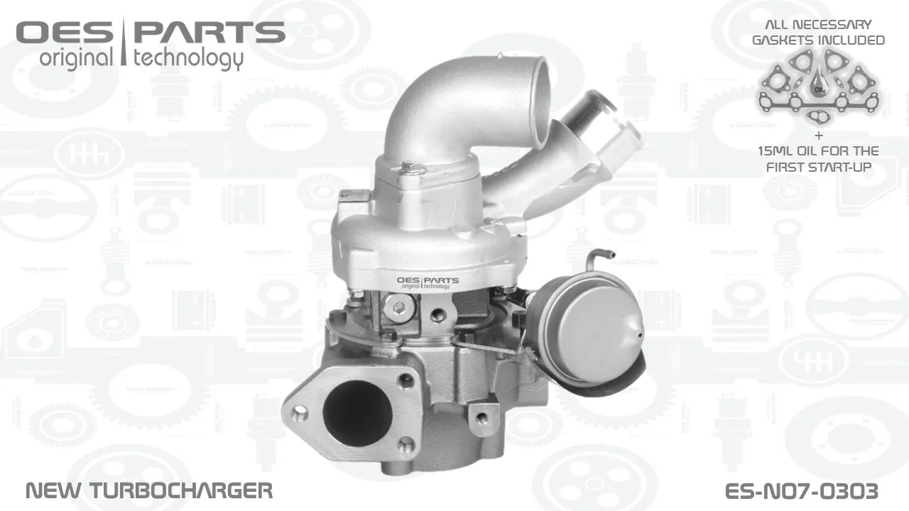 Charger, charging (supercharged/turbocharged) Product line OES-PARTS ES-N07-0303