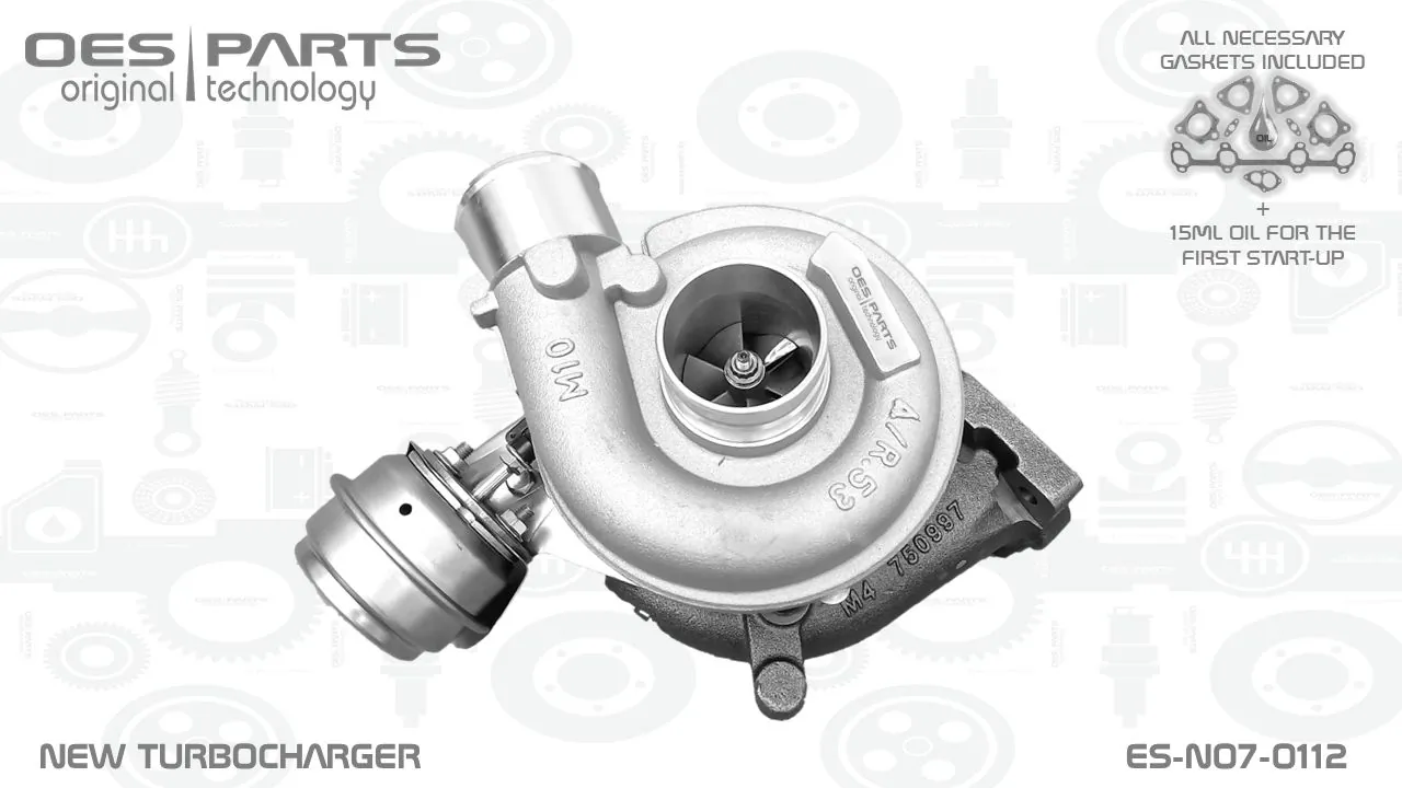 Charger, charging (supercharged/turbocharged) Product line OES-PARTS ES-N07-0112