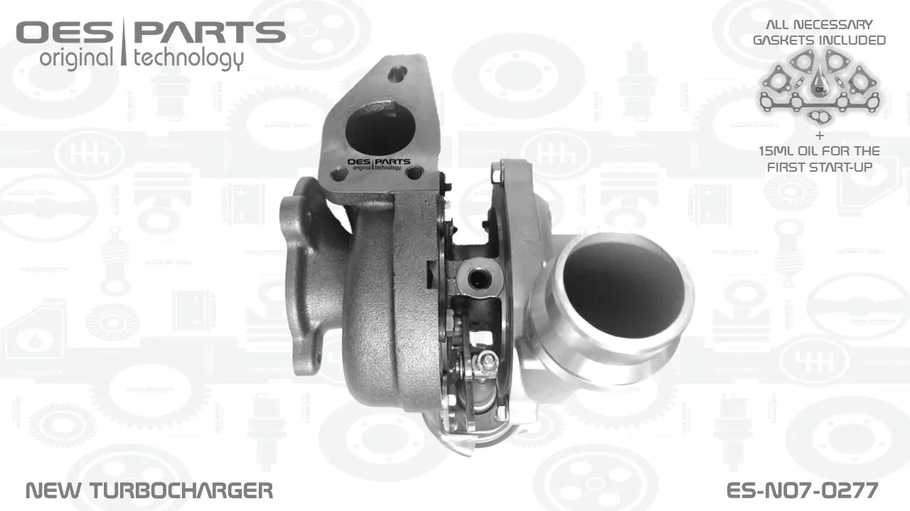 Charger, charging (supercharged/turbocharged) Product line OES-PARTS ES-N07-0277