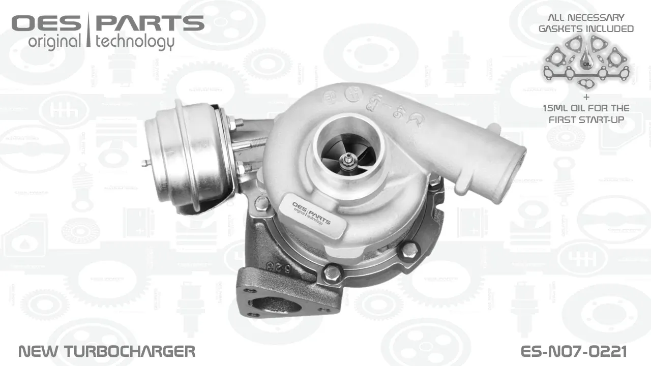 Charger, charging (supercharged/turbocharged) Product line OES-PARTS ES-N07-0221