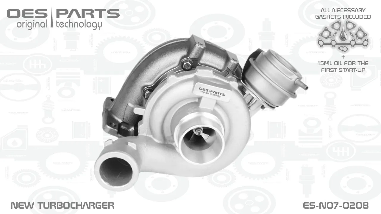 Charger, charging (supercharged/turbocharged) Product line OES-PARTS ES-N07-0208