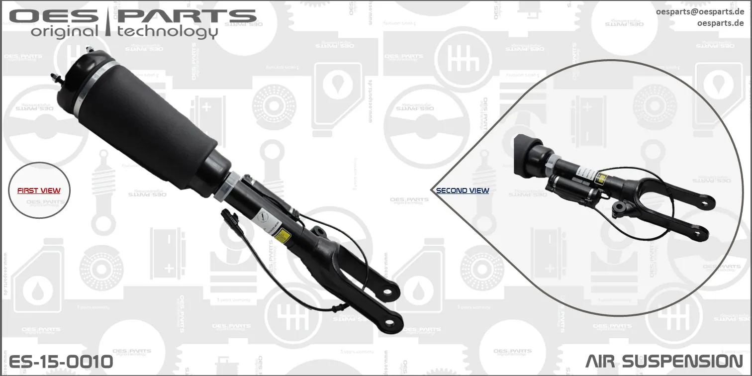 Air Suspension Strut Product line OES-PARTS ES-15-0010