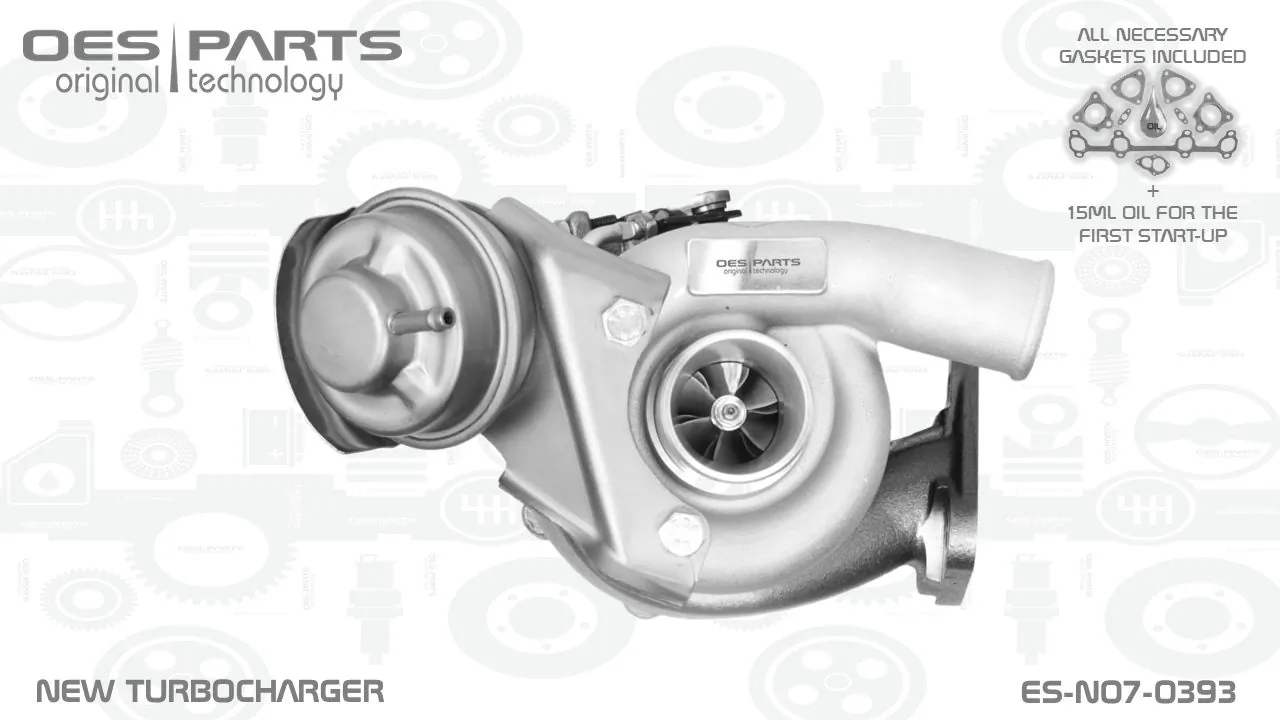 Charger, charging (supercharged/turbocharged) Product line OES-PARTS ES-N07-0393