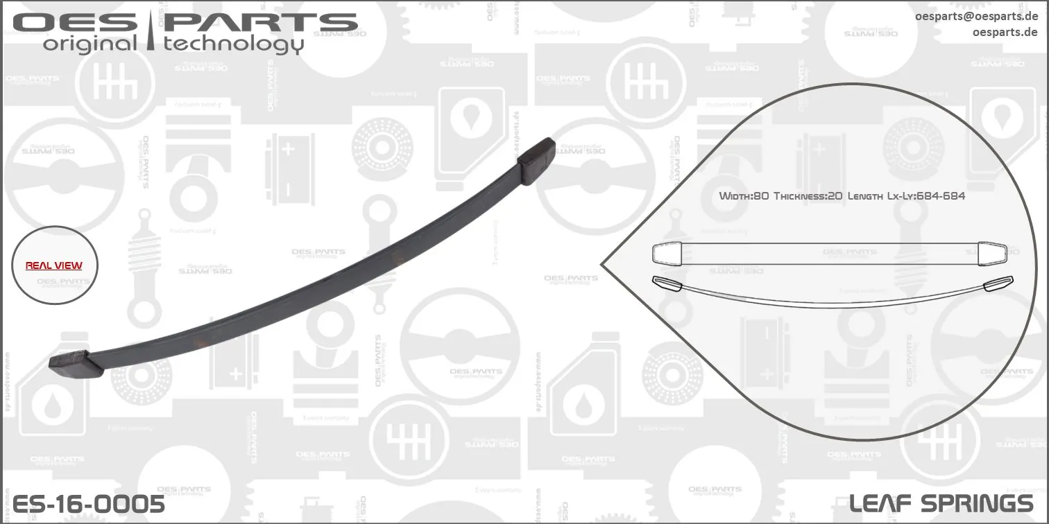 Spring Leaf Product line OES-PARTS ES-16-0005