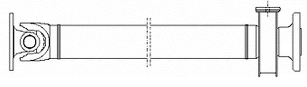 LÖBRO GKNP10023 Propshaft, axle drive