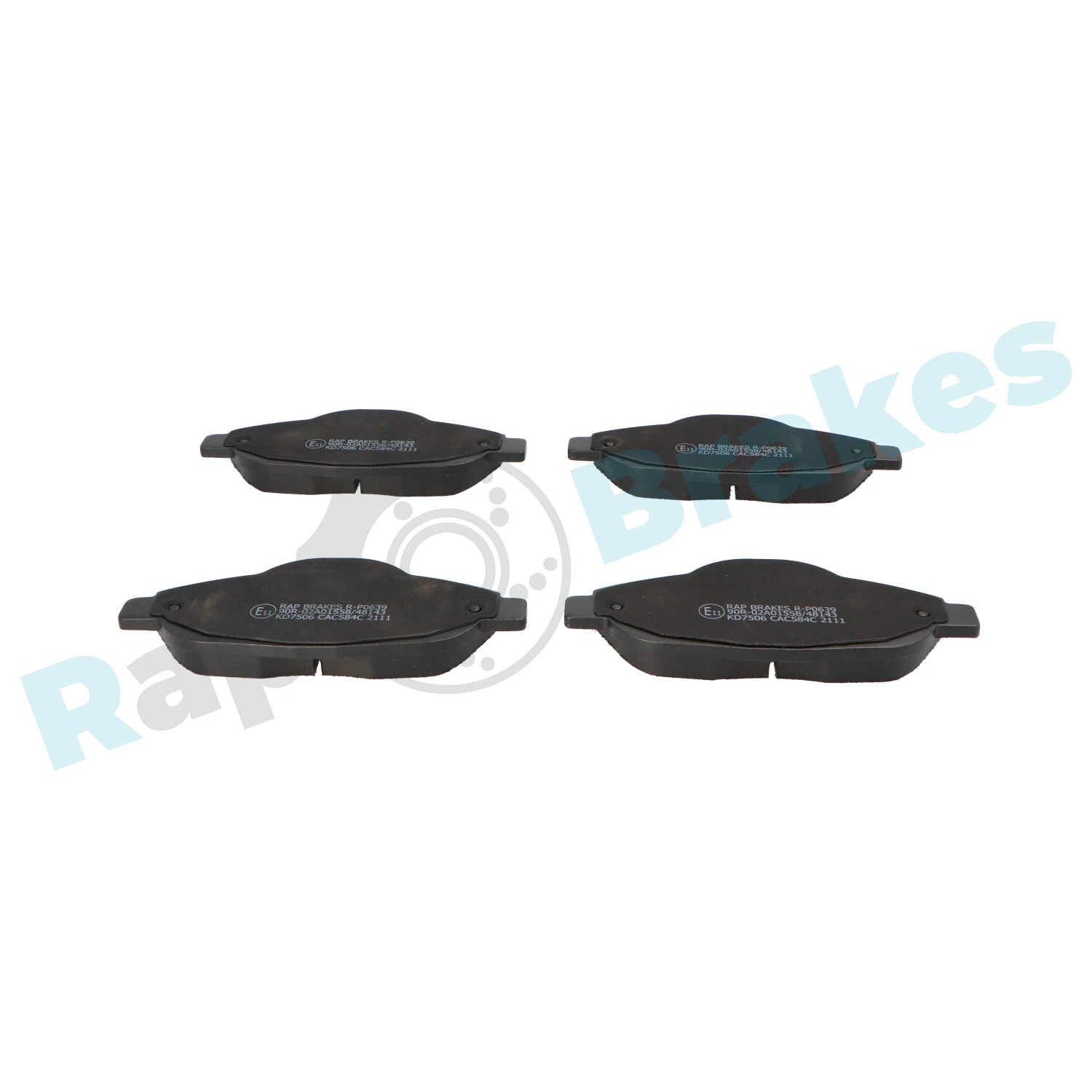 Brake Pad Set, disc brake R-P0639