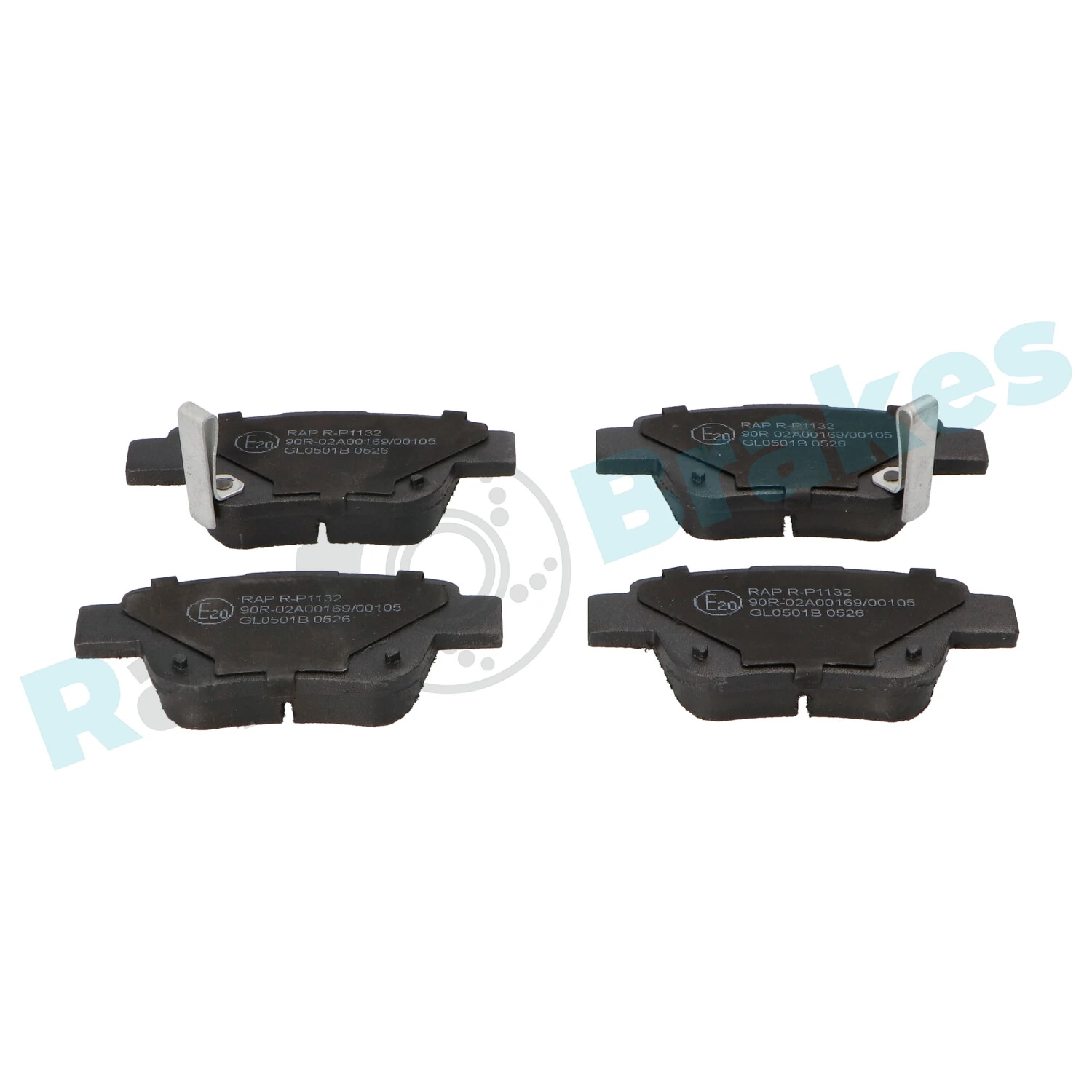 Brake Pad Set, disc brake R-P1132