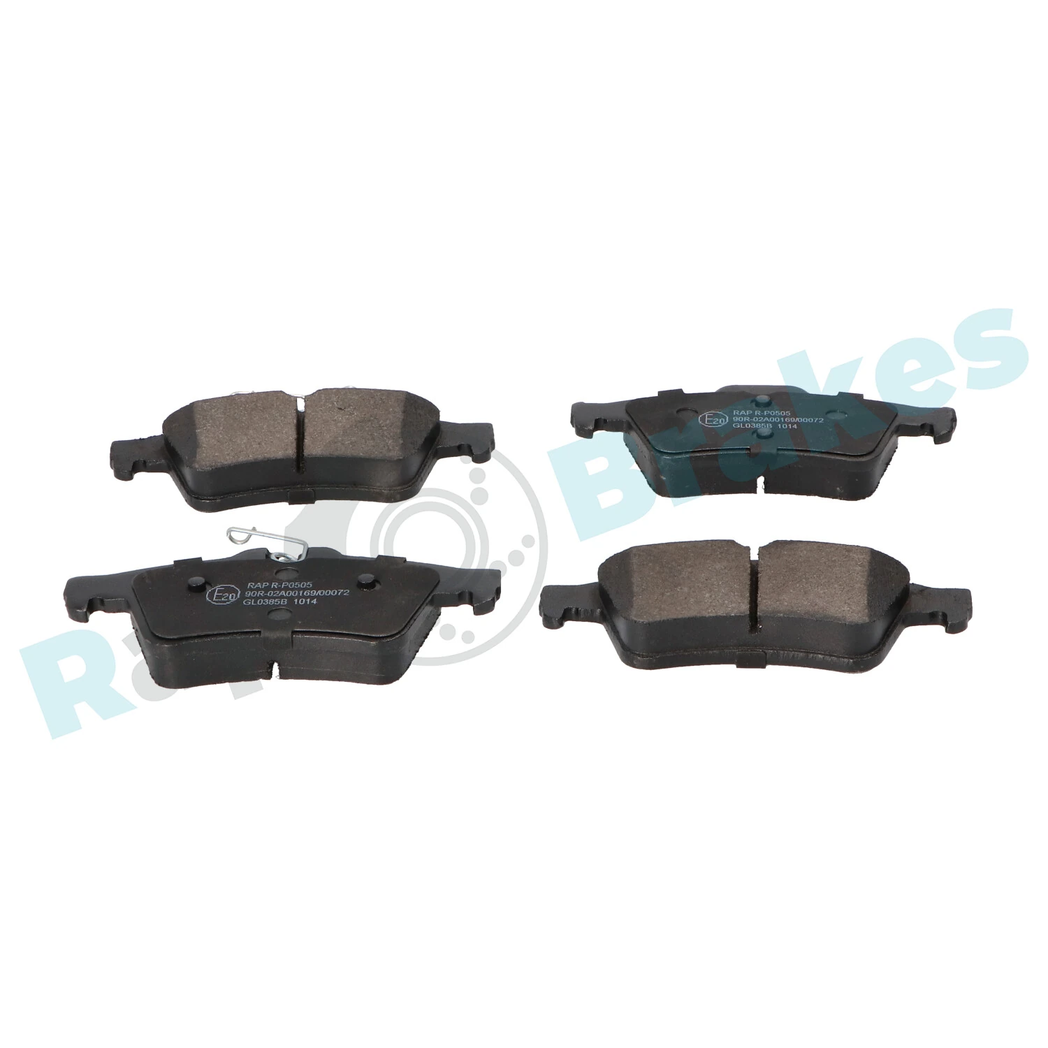 Brake Pad Set, disc brake R-P0505