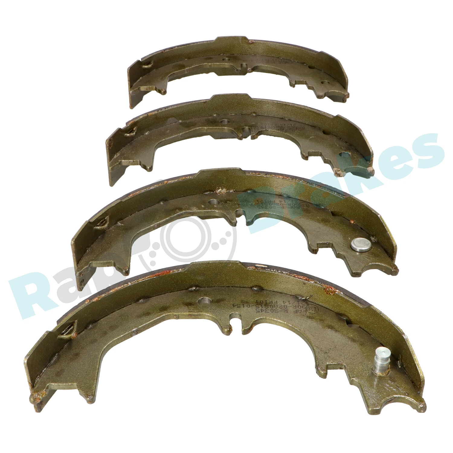 Brake Shoe Set, parking brake R-S0345