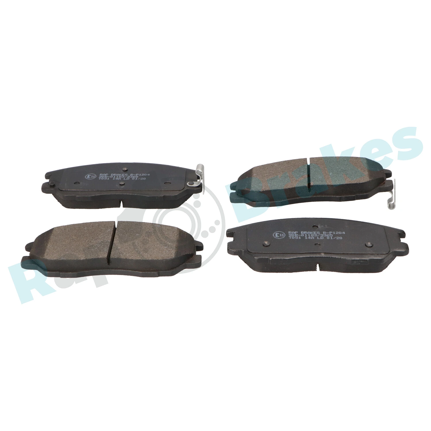 Brake Pad Set, disc brake R-P1204