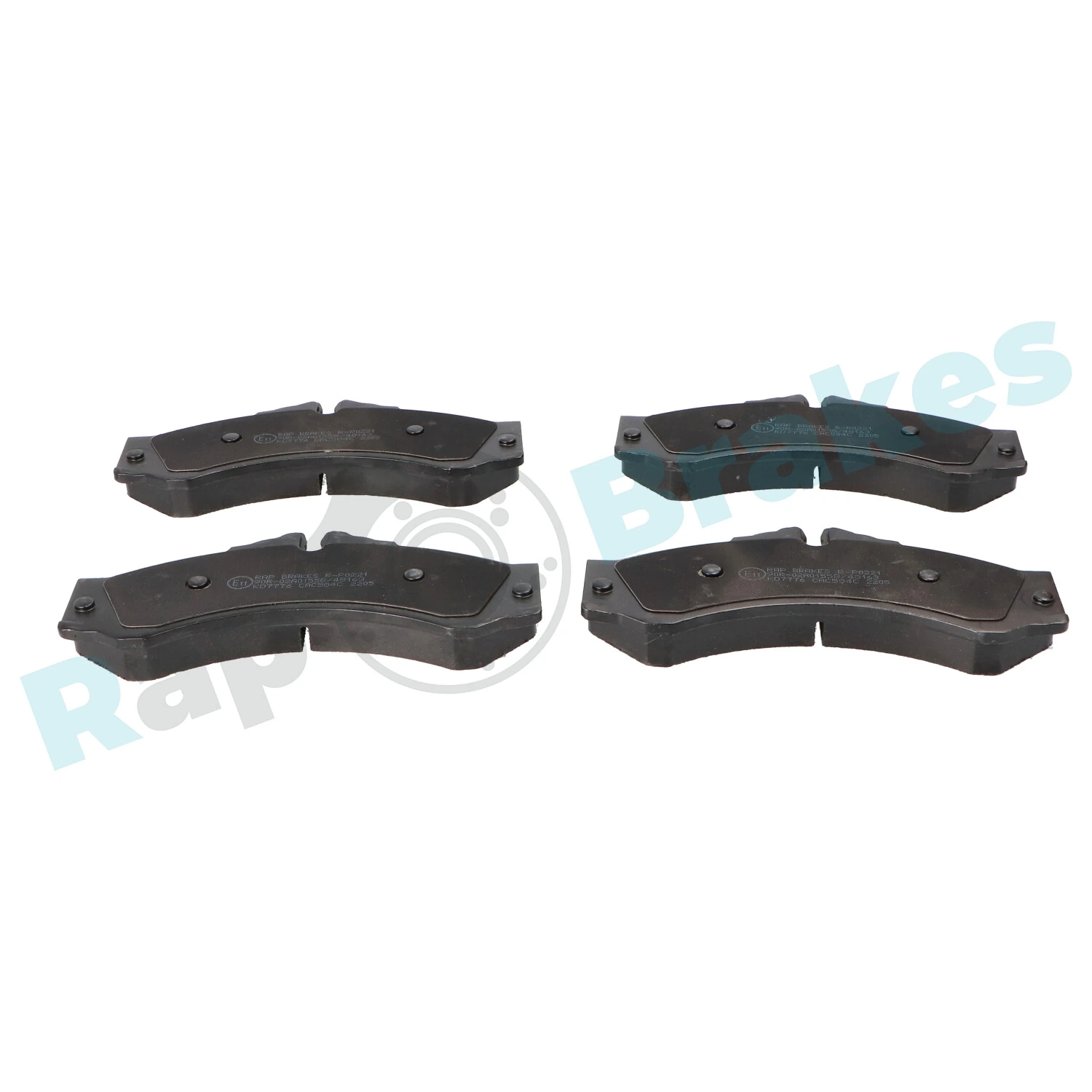 Brake Pad Set, disc brake R-P0221