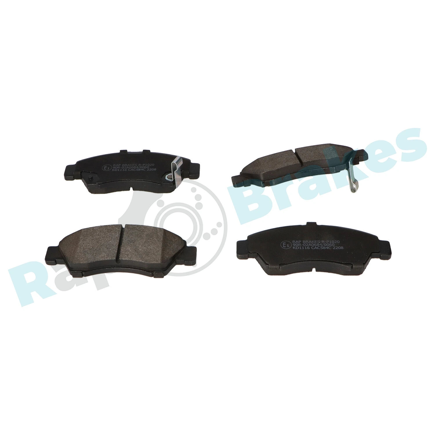 Brake Pad Set, disc brake R-P1020