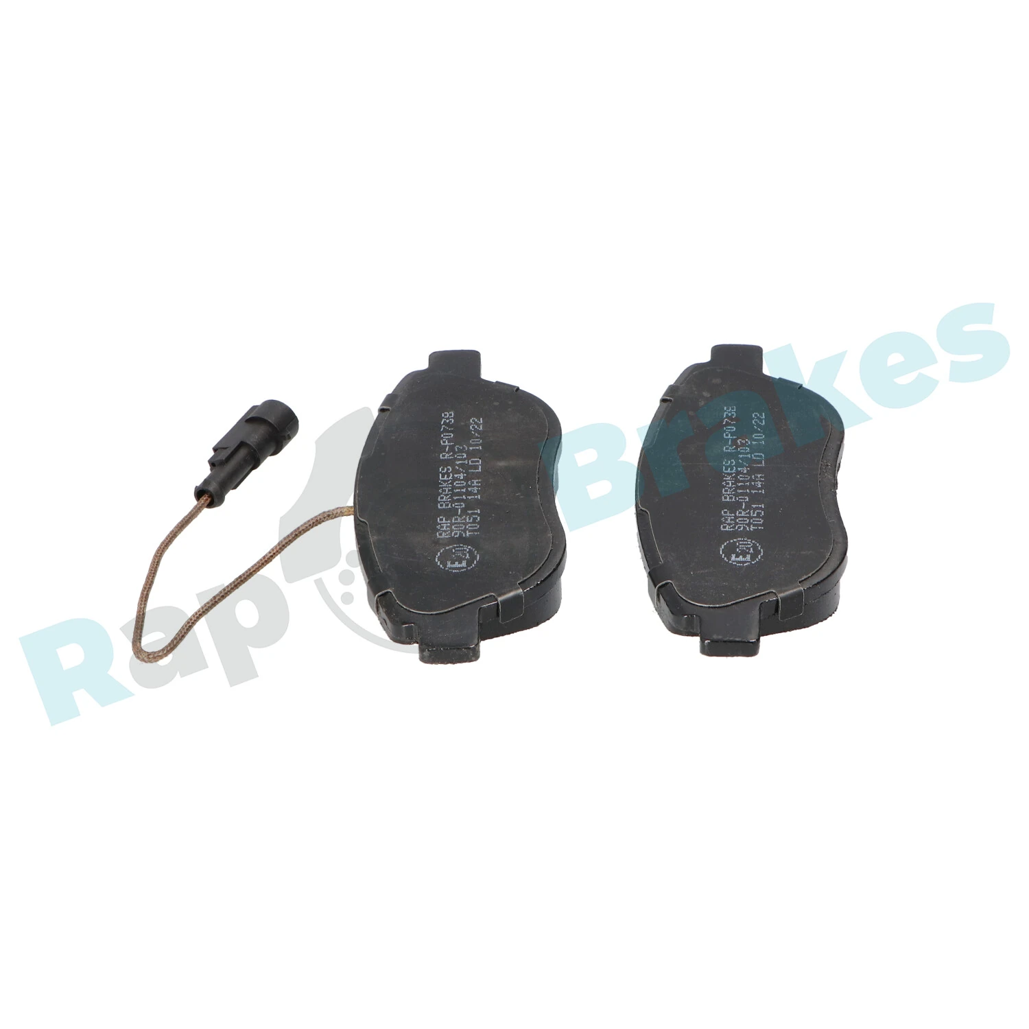 Brake Pad Set, disc brake R-P0738