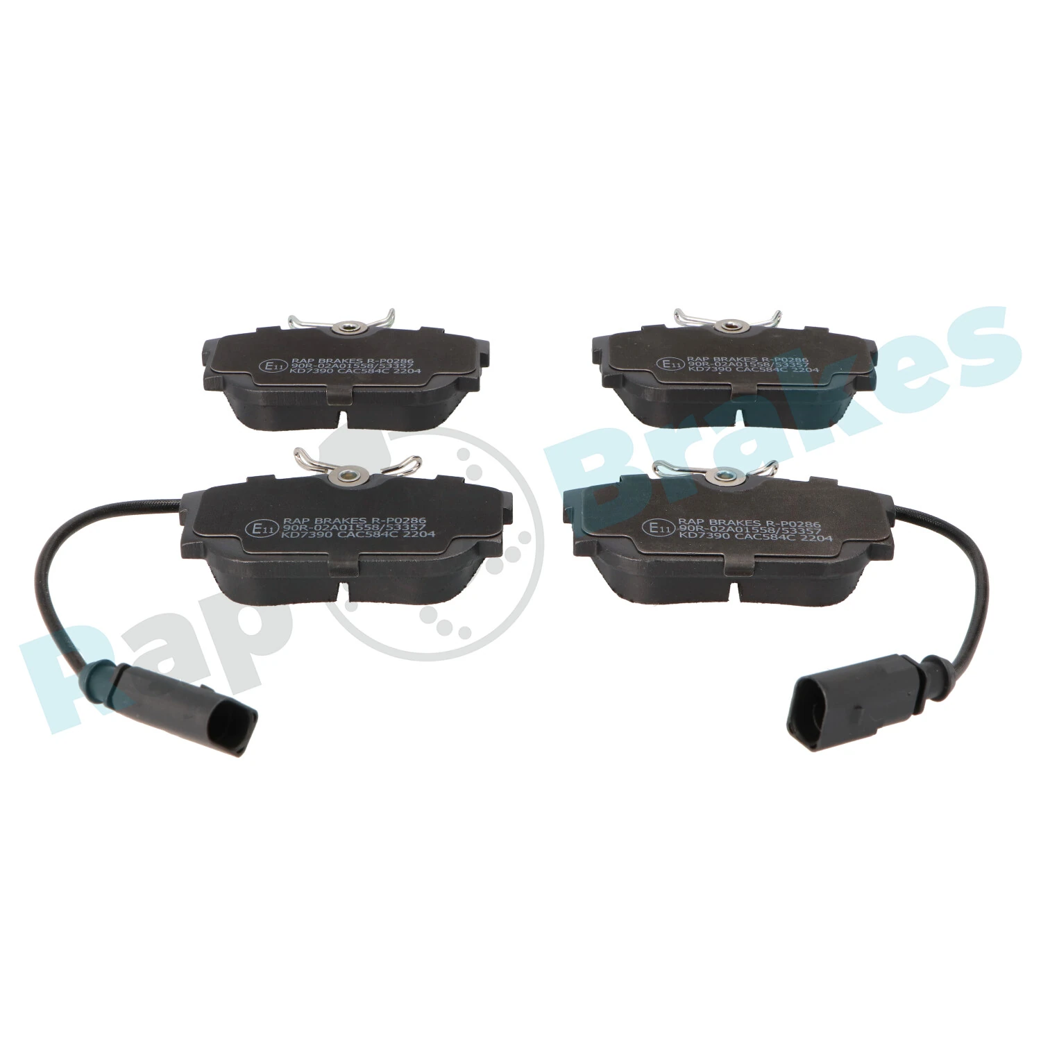 Brake Pad Set, disc brake R-P0286