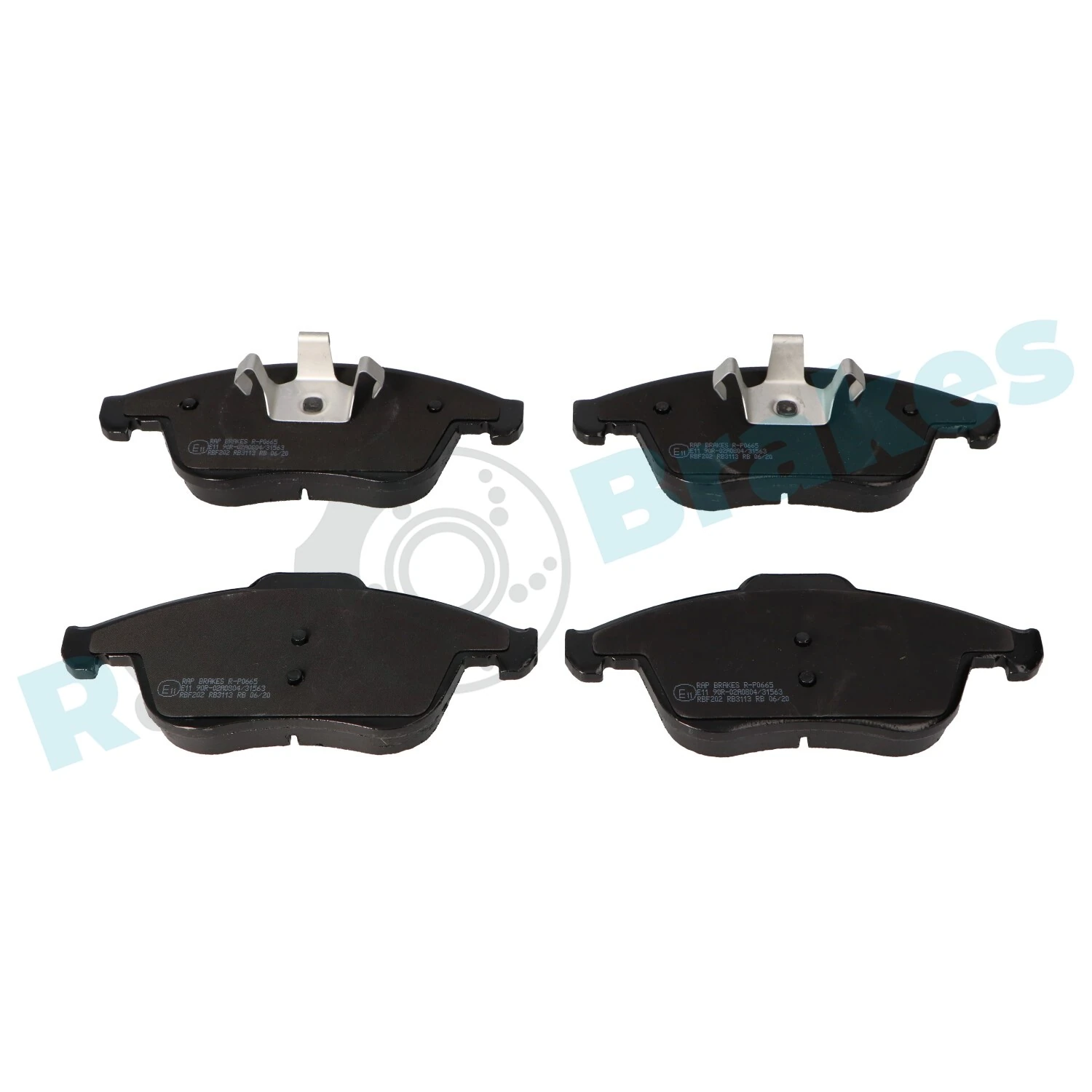 Brake Pad Set, disc brake R-P0665