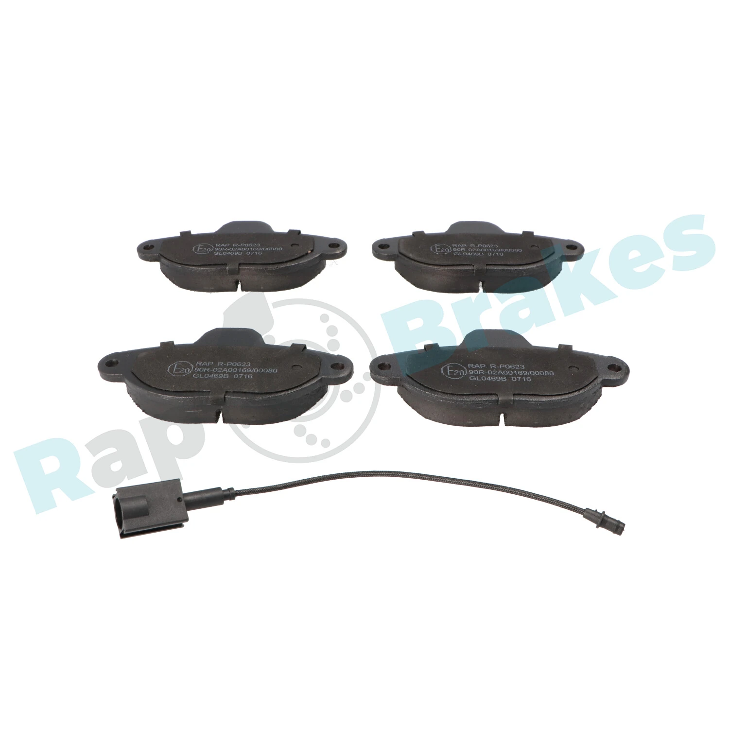 Brake Pad Set, disc brake R-P0623