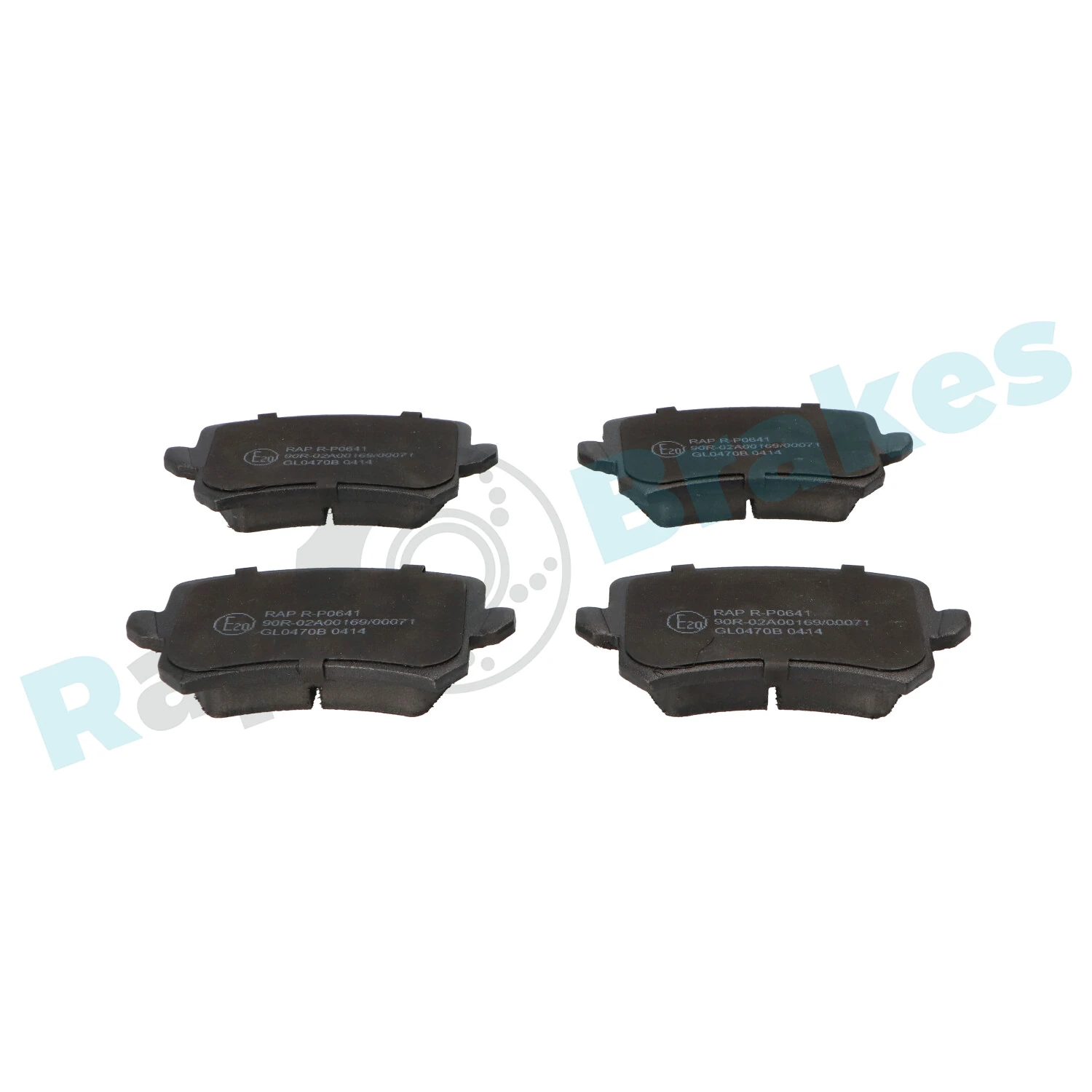 Brake Pad Set, disc brake R-P0641