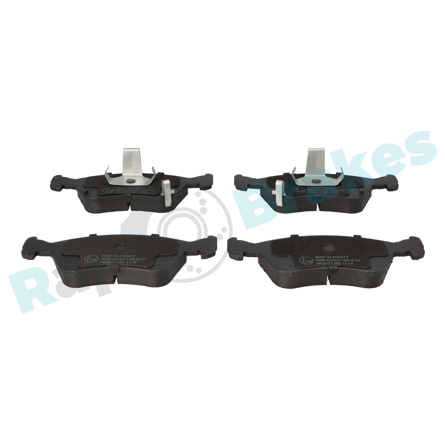 Brake Pad Set, disc brake R-P0977