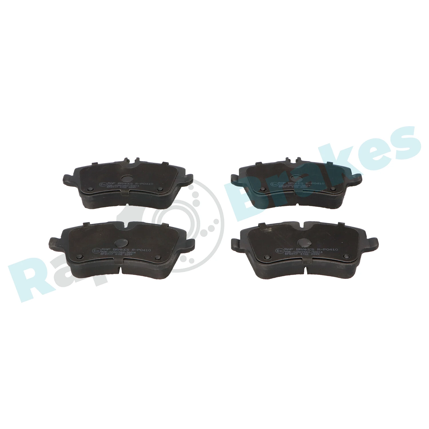 Brake Pad Set, disc brake R-P0410