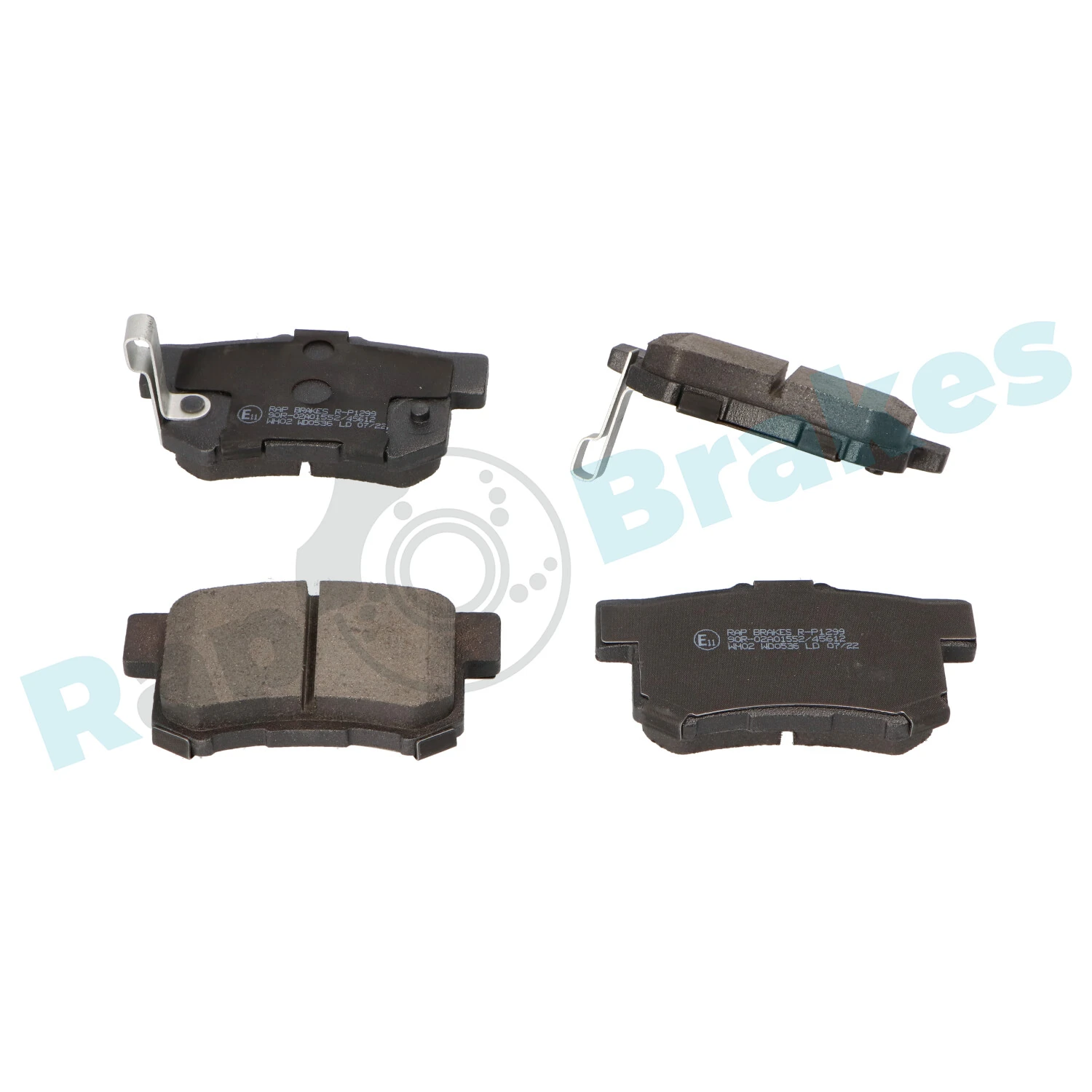Brake Pad Set, disc brake R-P1299