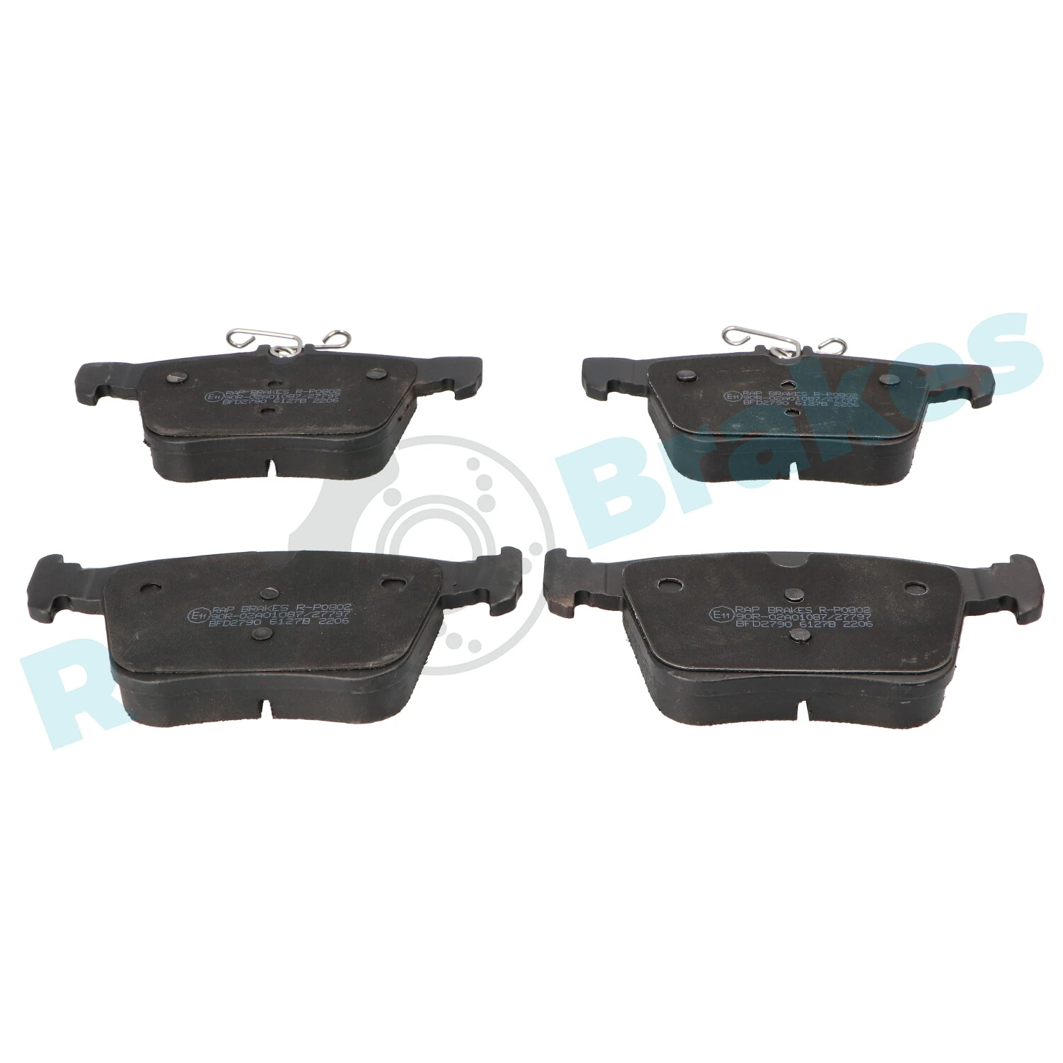 Brake Pad Set, disc brake R-P0802
