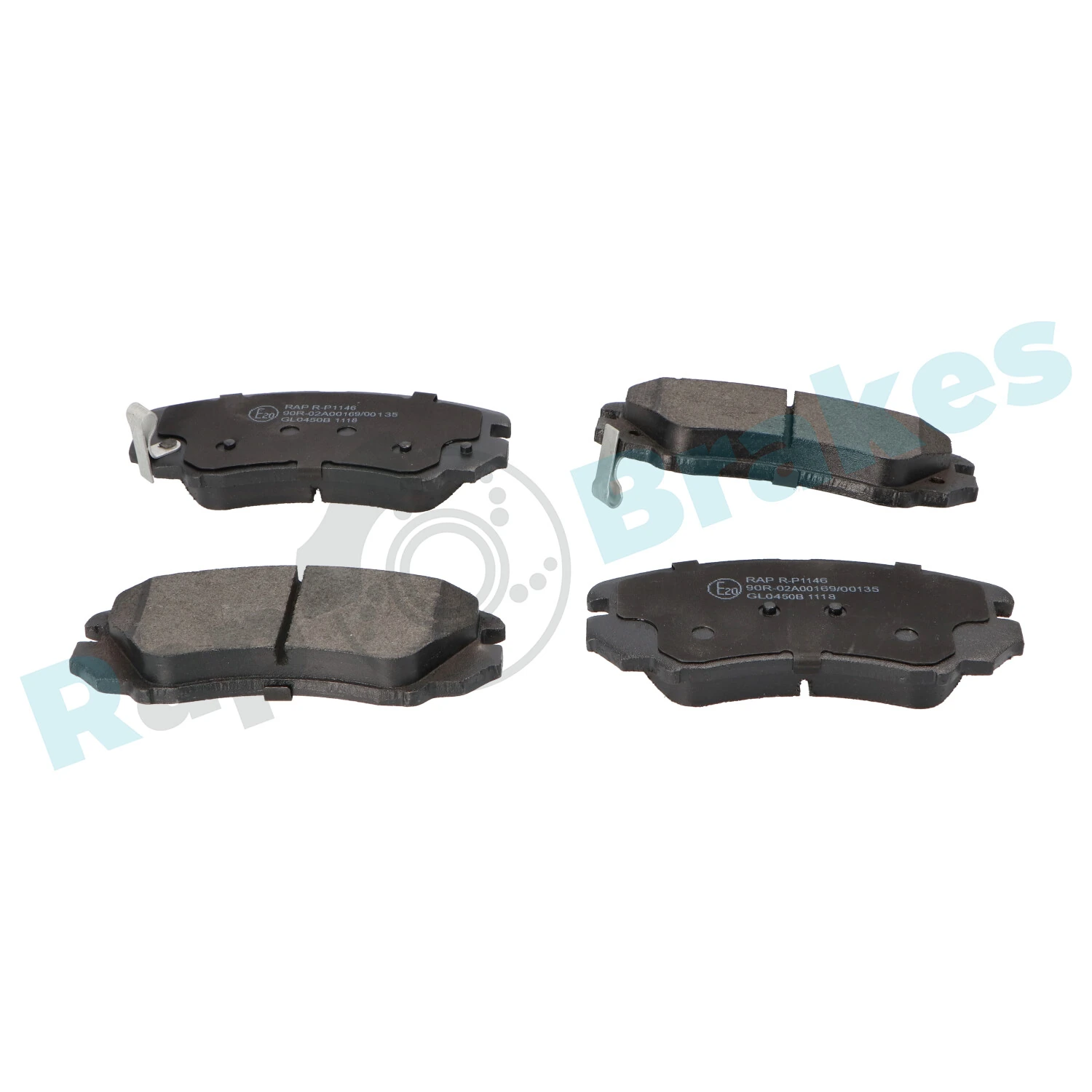 Brake Pad Set, disc brake R-P1146