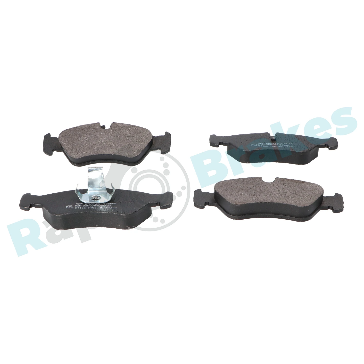 Brake Pad Set, disc brake R-P0199