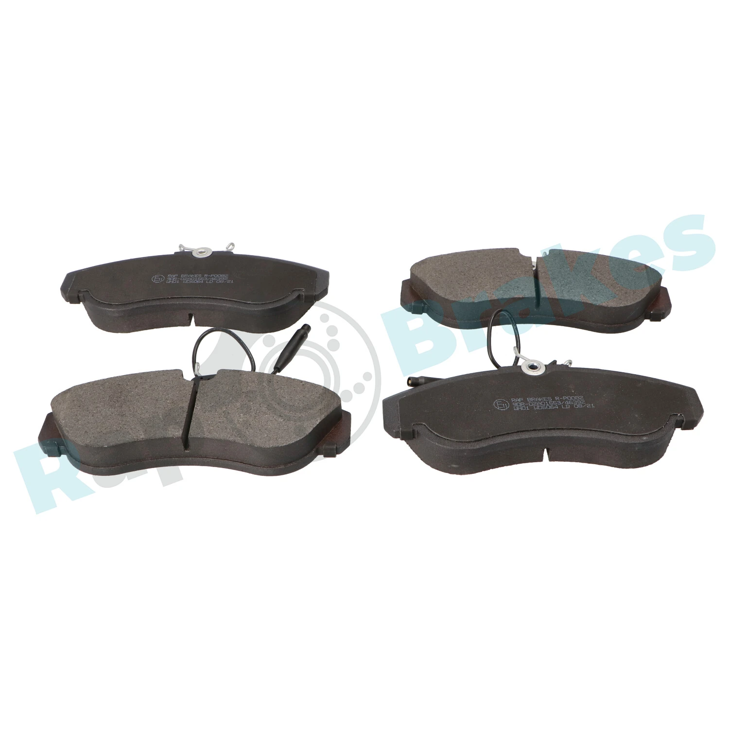 Brake Pad Set, disc brake R-P0082
