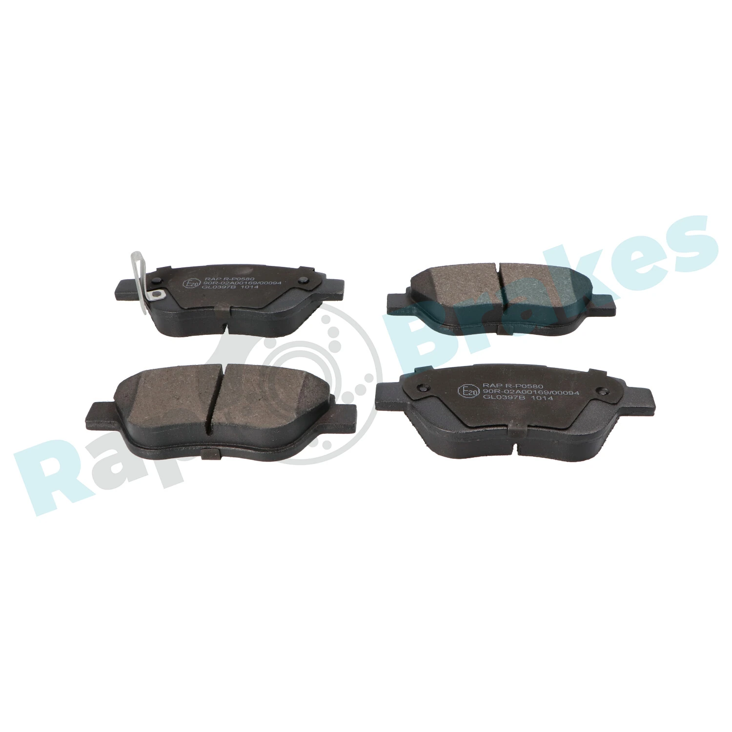 Brake Pad Set, disc brake R-P0580